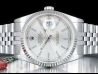 Rolex Datejust 36 Argento Jubilee Silver Lining - Full Set 16234